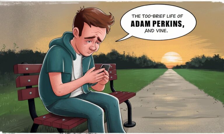 The Too-Brief Life of Adam Perkins, and Vine